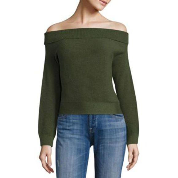 Rebecca Minkoff Sweaters - Rebecca Minkoff Hunter top Sweater Off Shoulder M